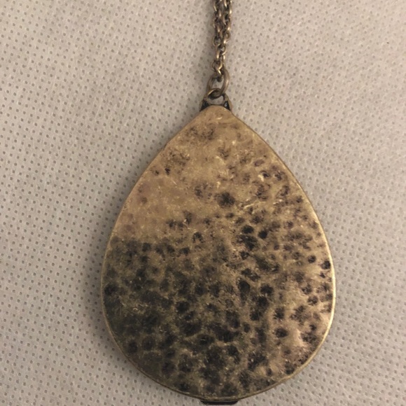 Antique gold boho necklace - Picture 6 of 8